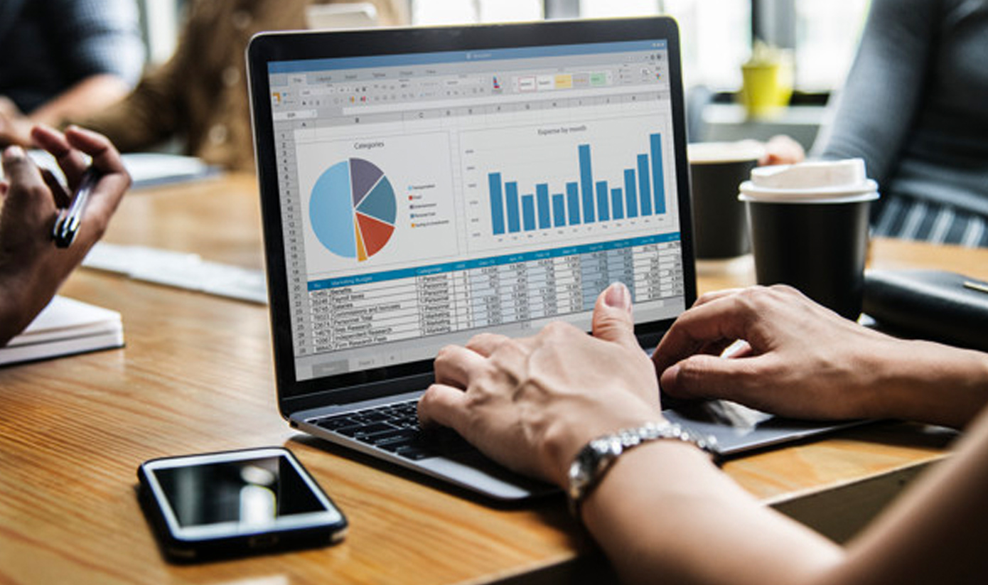 Diverse team engagedin cybersecurity planning and risk analysis.