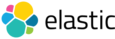 Elastic logo representing data search and observability platform